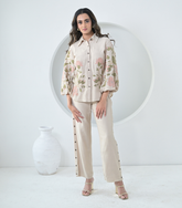 BLOOM STORY LINEN CO-ORD SET