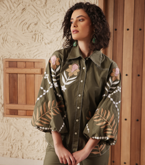 OLIVE OASIS CO-ORD SET