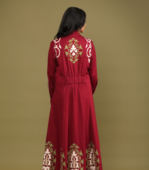 MOONLIGHT MOSAIC FLARED DRESS