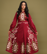 MOONLIGHT MOSAIC FLARED DRESS