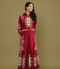 MOONLIGHT MOSAIC FLARED DRESS