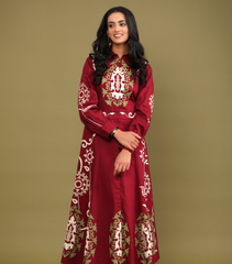 MOONLIGHT MOSAIC FLARED DRESS