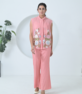 BIG KHUSHBOO CHIFFON SHIRT COORD SET