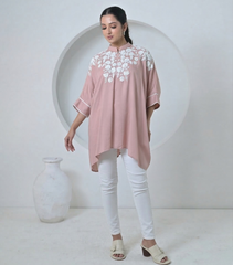 ALBASTER PETAL KAFTAN