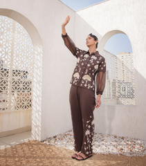 CACAO CASCADE CO-ORD SET