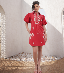 EMBER PETAL DRESS