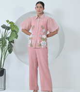 BIG KHUSHBOO TISSUE ORGANZA SHIRT COORD SET