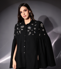 BLACK NOIR CELESTIAL CAPE SET