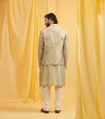 GOLD MINT GREEN BUNDI SET