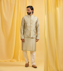 GOLD MINT GREEN BUNDI SET