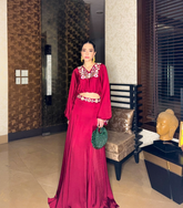 KOMAL KAPOOR GROVER - PHOOLPATTI RANGLAN SKIRT SET