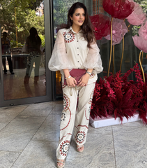 NATASHA LUTHRA - WHISPERING WHIRLS CO-ORD SET