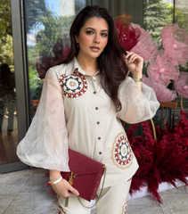 NATASHA LUTHRA - WHISPERING WHIRLS CO-ORD SET