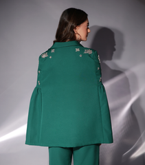 TEAL NOIR CELESTIAL CAPE SET