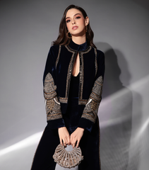 THE OBSIDIAN GLOW JACKET WITH PANTS SET