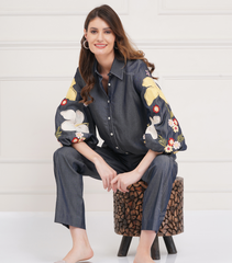 DOUBLE TONE BOTANICAL CO-ORD SET