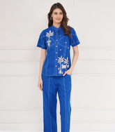 SHORT SLEEVE PICHWAI COORD SET