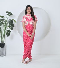 IVORY GARDEN BANDHANI JUMPSUIT