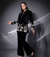 THE MADHUBALA EVENING ORCHID BLAZER SET