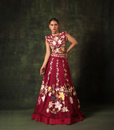 RANI BOTANICAL BEAUTY LEHENGA SET