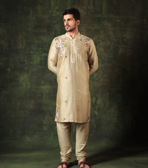 PHOOLWARI MINT BLOOM KURTA SET