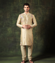 PHOOLWARI MINT BLOOM KURTA SET