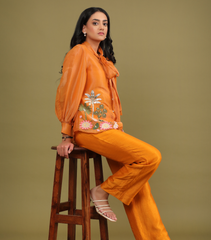 MANGO PICHWAI CO-ORD SET