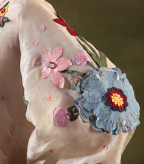 BEIGE BLOOM WHISPER CO-ORD SET