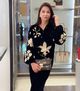 SHEENA AJMANI - THE HIBISCUS LUNAR BLOOM ENSEMBLE CO-ORD SET