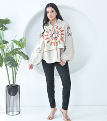 BEIGE TURKISH SHIRT