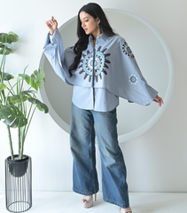 POWDER BLUE TURKISH SHIRT