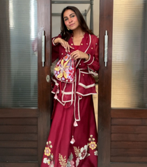 PUNANYA VIRMANI - AVANTIQUE LEHNGA SET