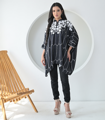 ALBASTER PETAL BANDHANI KAFTAN