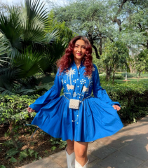 DEVIKA PATHAK - PICHWAI LACE DRESS