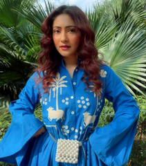 DEVIKA PATHAK - PICHWAI LACE DRESS