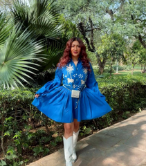 DEVIKA PATHAK - PICHWAI LACE DRESS