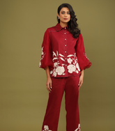 WHITE GULAB CLASSIC CO-ORD SET