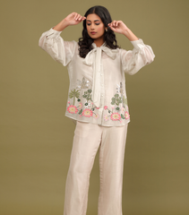 BEIGE PICHWAI CO-ORD SET