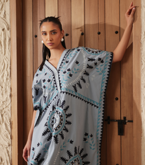 BLUE MOSAIC KAFTAN