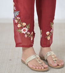 PHOOL-PATTI TUNIC SET