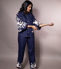 SUEDE ROSE CO-ORD SET