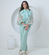 BLOOM STORY BOW TIE-UP CO-ORD SET