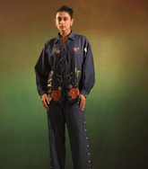 GULAB DOLMAN SHIRT CO-ORD SET