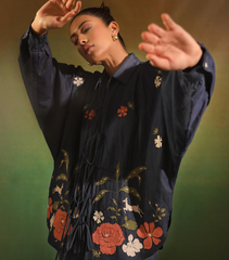 GULAB DOLMAN SHIRT CO-ORD SET