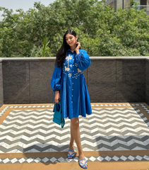 AKSHITA GOSAIN - PICHWAI LACE DRESS