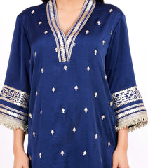 GOLD LACE SALWAR SET