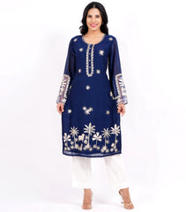 PICHWAI TREE KURTA SET