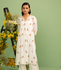 SPRING BUTTA KURTA SET
