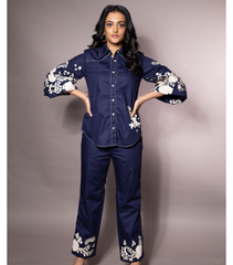 SUEDE ROSE CO-ORD SET