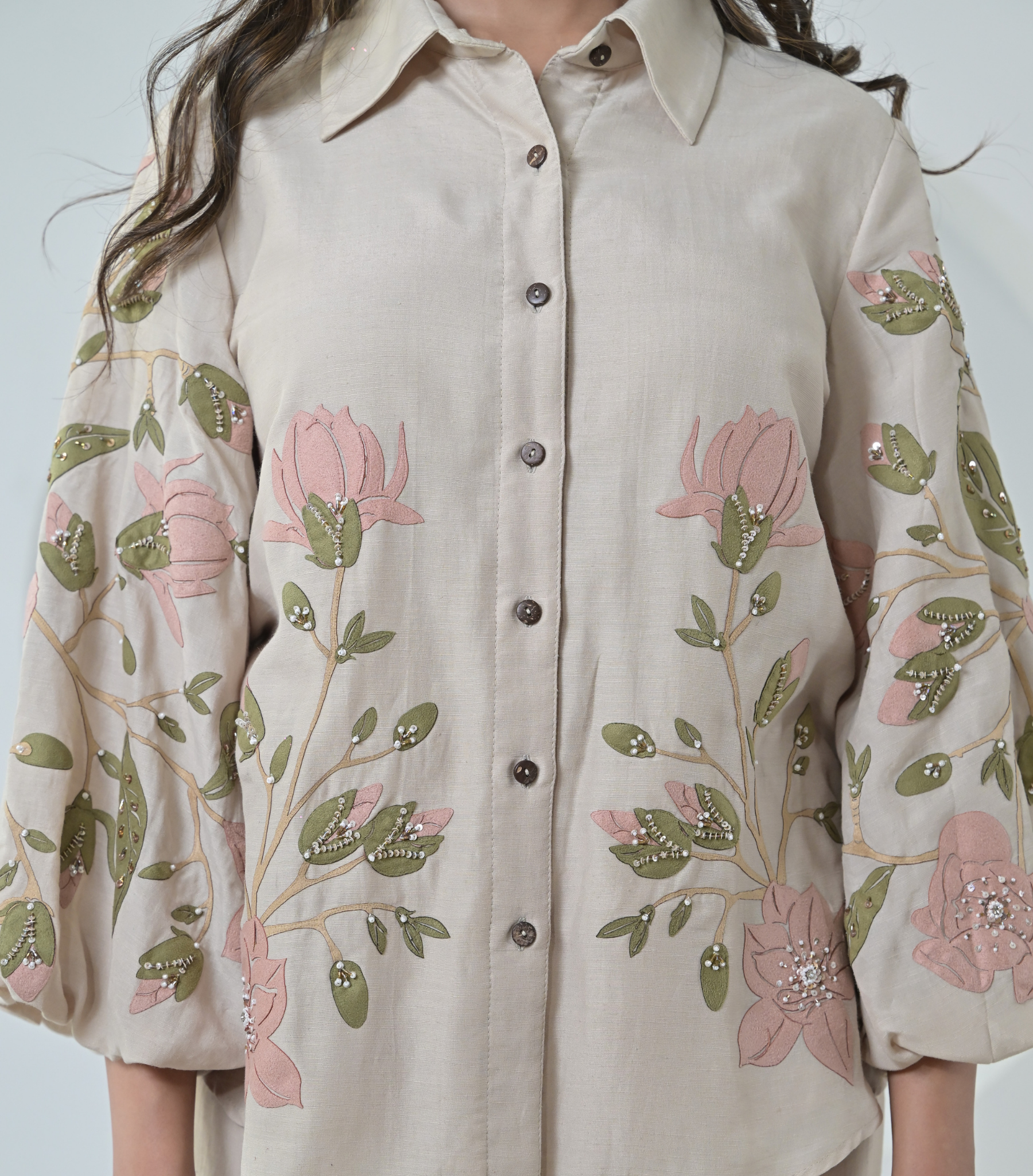 BLOOM STORY LINEN CO-ORD SET